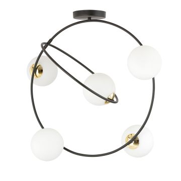 Emibig STARDOM 1293/5 Lampe de plafond 5x10W/E14 IP20