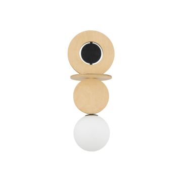 Nowodvorski CAMELEON DROPS WOOD 12426 Glazen kap IP20