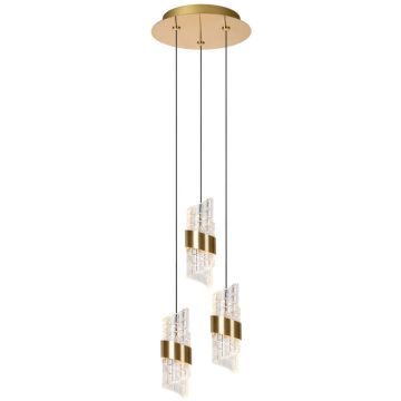 Lucide KLIGANDE 13496/21/02 Hanglamp 3x7w/led 2700k 720lm ip20