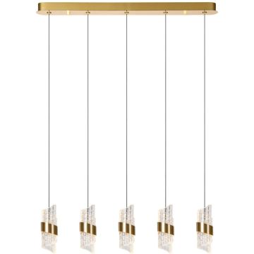 Lucide KLIGANDE 13496/35/02 Hanglamp 5x7w/led 2700k 720lm ip20
