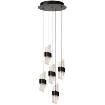 Lucide KLIGANDE 13496/36/30 Suspension lumineuse 5x7w/led 2700k 720lm ip20