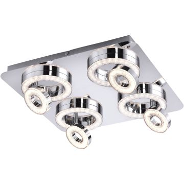 Paul Neuhaus TIM 14522-17 Lampe de plafond 8x25W/LED 3000k 2280lm ip20