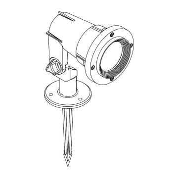 Norlys SANDE 1593BC Projecteur de jardin 1x7W/LED 3000K 854LM IP65