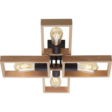 Paul Neuhaus FRANKY 15656-18 Lampe de plafond 4x60W/E27 ip20