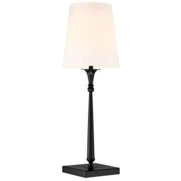 Cosmolight AUSTIN T01241BK-WH Lampe de table 1x40W/E27 IP20