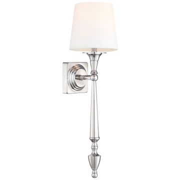 Cosmolight AUSTIN W01258NI-WH Wandlamp 1x40W/E27 IP20