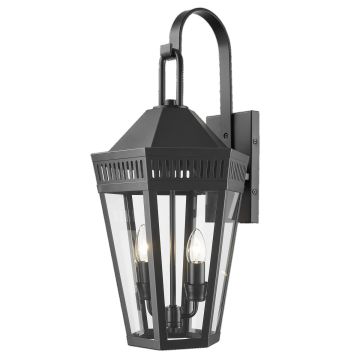 Cosmolight FUNCHAL W02101BK Applique murale 2x40W/E14 ip23