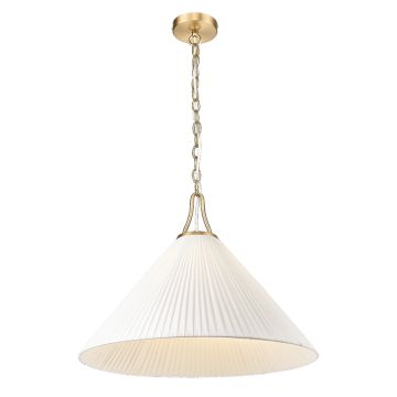 Cosmolight PROVIDENCE P01521BR-WH Hanglamp 1x40W/E27 ip20