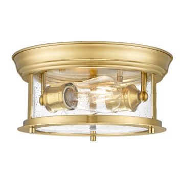Cosmolight WARWICK C02309BR Plafondlamp 2x40W/E27 ip20