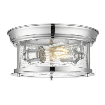 Cosmolight WARWICK C02316CH Plafondlamp 2x40W/E27 ip20