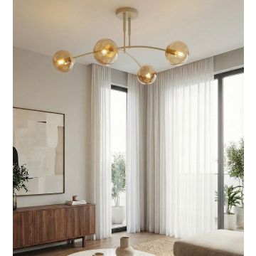 Emibig PREGOS 1686/4 Plafondlamp 4x10W/E14 IP20
