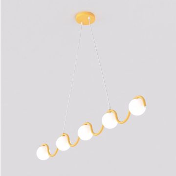 Emibig SINUS 1665/5 Suspension lumineuse 5x8W/G9 IP20