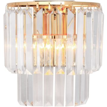 Zuma Line AMEDEO 17106/2W-GLD Applique murale 2x40W/E14