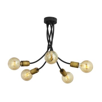 Jupiter LUCE PAT. 1877 Lampe de plafond 5x15W/E27 IP20