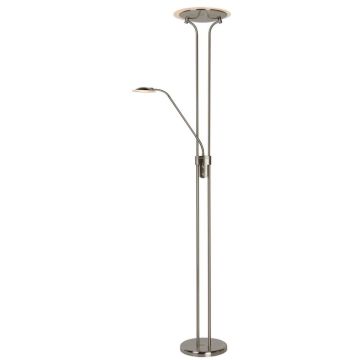 Lucide CHAMPION-LED 19792/24/12 Lampadaire 2x24w/led 3000k 1600lm+320lm ip20