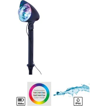 Paul Neuhaus DISCO 19035-18 Tuinspot 1x3W/LED RGB ip44