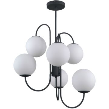 Italux GELA PND-5500-6-BK Lustre 6x5W/G9 IP20