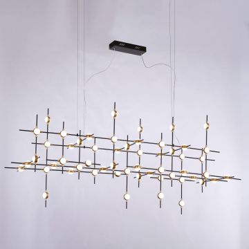 Italux PROVENZA MD18001067-55A BG Suspension lumineuse 55x132W/LED 3000K IP20