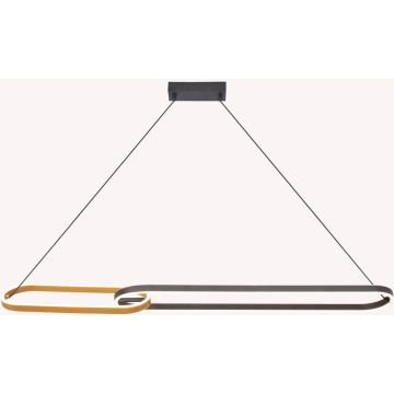 Zuma Line RAVON P241145502A Suspension lumineuse 2x40W/LED 3000k 2200lm ip20