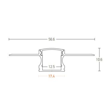 Zambelis PROFILE 20203 Profilé IP20