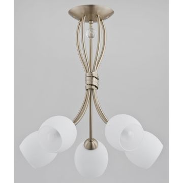 Alfa BUENA ANTYK 20175 Plafondlamp 5x40W/E14