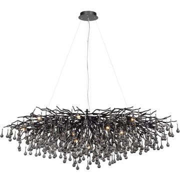 Paul Neuhaus ICICLE 2031-18 Suspension lumineuse 15x40W/G9 ip20