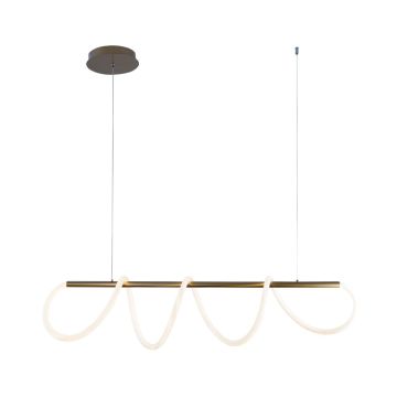 Zuma Line BALBO 20006PM-GD 1x45W/LED 3000K|4000K|6000K 3500lm IP20