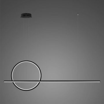 Altavola Design Linea No.2 LA087/PX143_40_4k_30W_black Suspension lumineuse 2x30W/LED 4000K 2100lm IP20