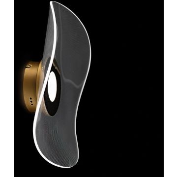 Altavola Design VELO LA101/WE1_gold Applique murale 1x30W/LED 3000K 1800lm IP20