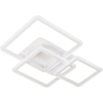 Fischer&Honsel Gelder 21459 Plafondlamp 1x44,2w/led 2700k-6500k|rgbw 6401lm ip20