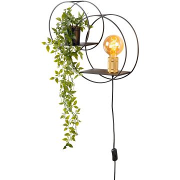 Lucide CIRCLE 21225/01/30 Wandlamp 1x40w/e27 ip20
