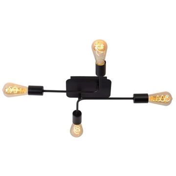 Lucide LESTER 21118/04/30 Lampe de plafond 4x60w/e27 ip20