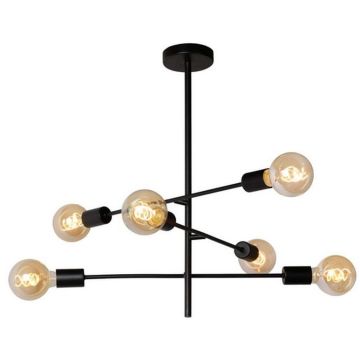 Lucide LESTER 21119/06/30 Lampe de plafond 6x60w/e27 ip20