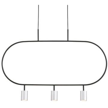 Altavola Design Luna LPL338-SL Hanglamp 3x3W/LED 3000K 720lm IP20