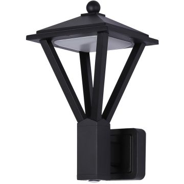 Italux Bons OWL-22474-BK Wandlamp 1x12W+3W/LED 3000K 590lm IP54