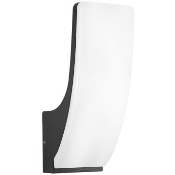 Italux Natan OWL-61916-BK Wandlamp 1x15W/LED 3000K 1350lm IP54