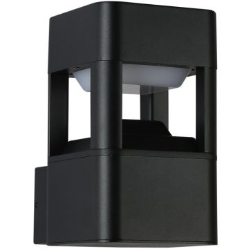 Italux Nutri OWL-22982-BK Wandlamp 1x10W/LED 3000K 430lm IP54