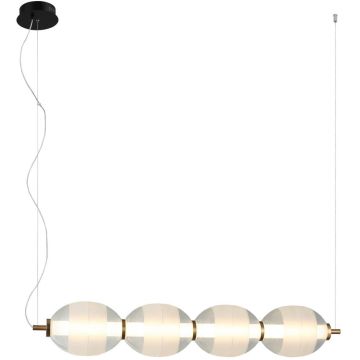Italux Rinot PND-45372-4-WH-CL Hanglamp 1x29W/LED 3000K 1600lm IP20