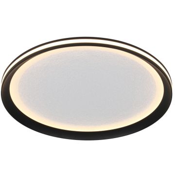 Italux Artizo PLF-02326-M-BK Plafondlamp 1x24W/LED 3000K/4000K/6000K 2900lm IP20