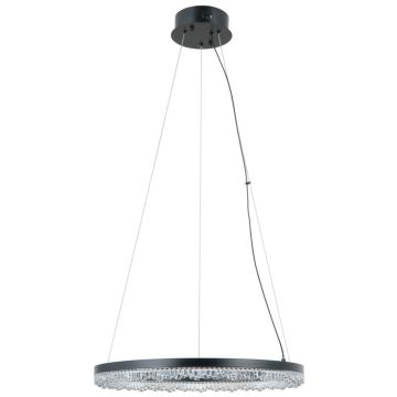 Italux Barlo PND-34526-M-BK Hanglamp 1x22W/LED 3000K/4000K/6000K 2100lm IP20
