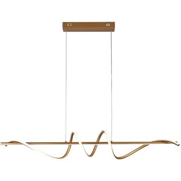 Italux Bastelo PND-24154-GD Suspension lumineuse 1x40W/LED 3000K/4000K/6000K 3400lm IP20