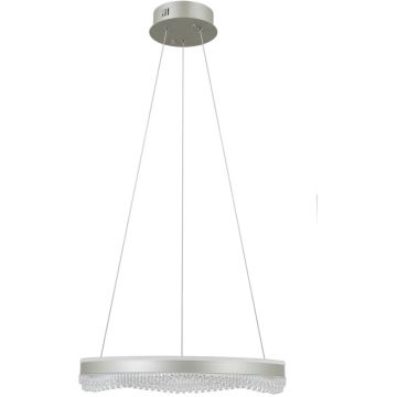 Italux Morte PND-34535-M-SILV Suspension lumineuse 1x40W/LED IP20