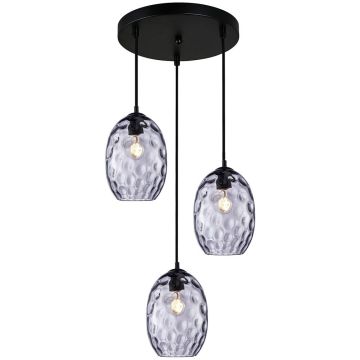 Italux Novala PND-3031-3A-BK-SG Suspension lumineuse 3x40W/E27 IP20