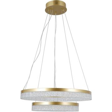 Italux Pantal PND-34533-2L-GD Suspension lumineuse 2x36W/LED 3000K/4000K/6000K 3600lm IP20