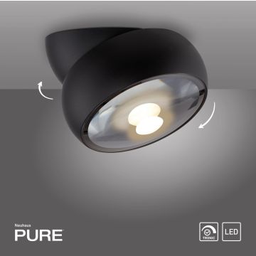 Paul Neuhaus PURE MOVE 6235-18 Plafondlamp 1x12W/LED 2700k 650lm ip20