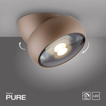 Paul Neuhaus PURE MOVE 6235-97 Plafondlamp 1x12W/LED 2700k 650lm ip20
