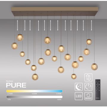 Paul Neuhaus PURE POPUP 2589-97 Hanglamp 19x3W/LED 2200-5000k 4500lm ip20