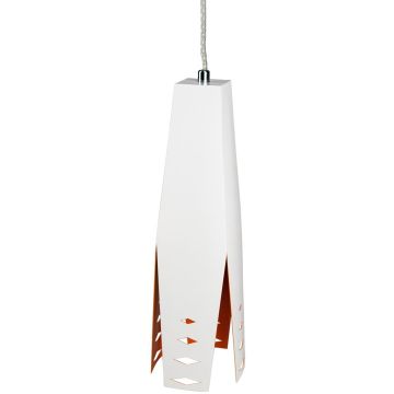 Altavola Design Origami Design LA044/P_white-orange Hanglamp 1x40W/E27 IP20