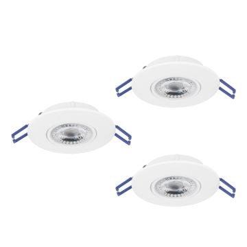 Eglo GEDREZ 300184 Spot encastré 3x4.9W/LED 2700K, 4000K, 6500K 1560lm ip20
