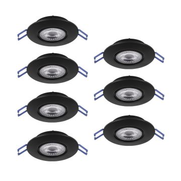 Eglo GEDREZ 300191 Spot encastré 7x4.9W/LED 2700K, 4000K, 6500K 3640lm ip20